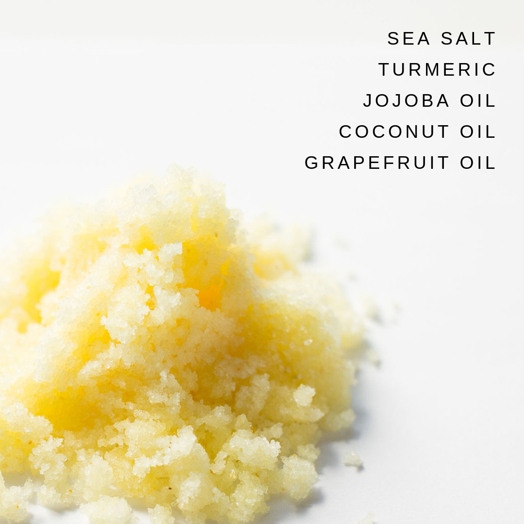 PURE SOL Turmeric & Grapefruit Body Scrub