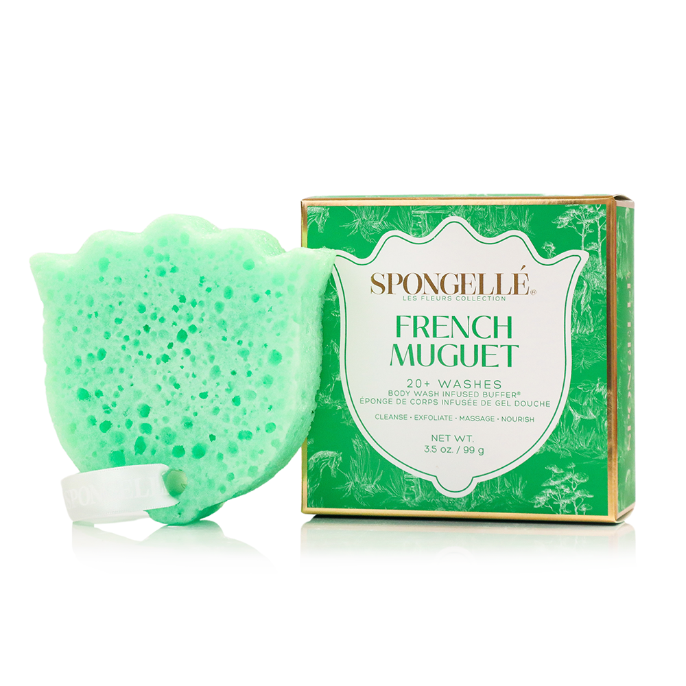 Spongellé Les Fleurs Body Buffer Trio – Set 1