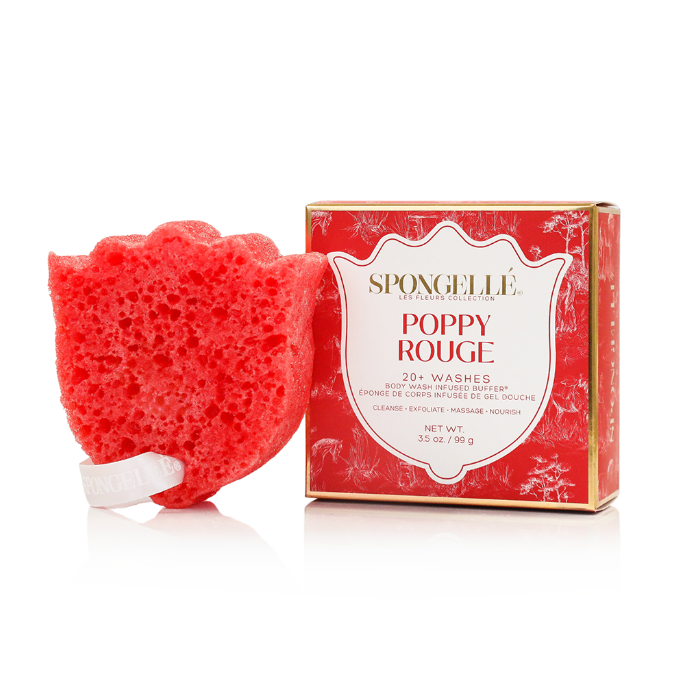 Spongellé Les Fleurs Body Buffer Trio – Set 1