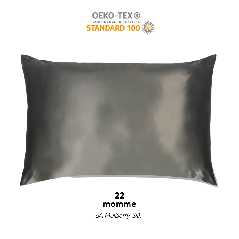PURE SOL Mulberry Silk Pillowcase – Ivory
