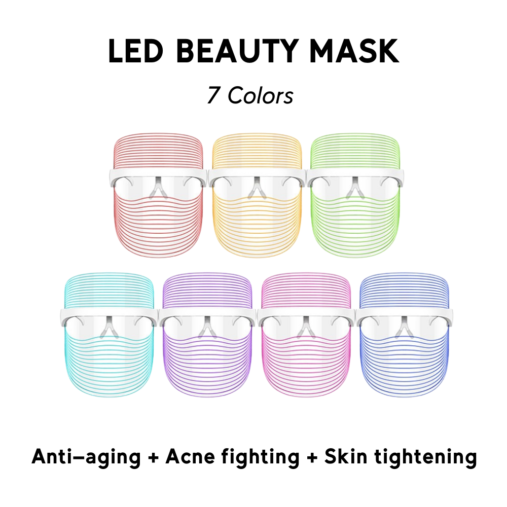 PURE SOL. Beauty LED Light Therapy Skin Mask