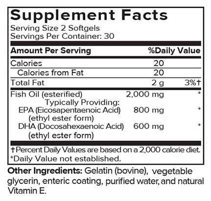 Portions Master Omega-3 Fish Oil – 60 Softgels (EPA & DHA)