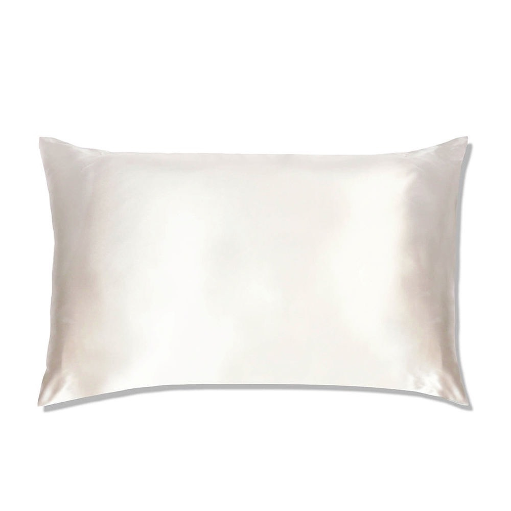 PURE SOL Mulberry Silk Pillowcase – Ivory