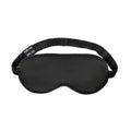 PURE SOL Mulberry Silk Sleep Mask – Black Onyx