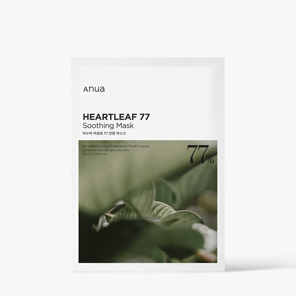 Anua Heartleaf 77% Soothing Sheet Mask – 10 Masks