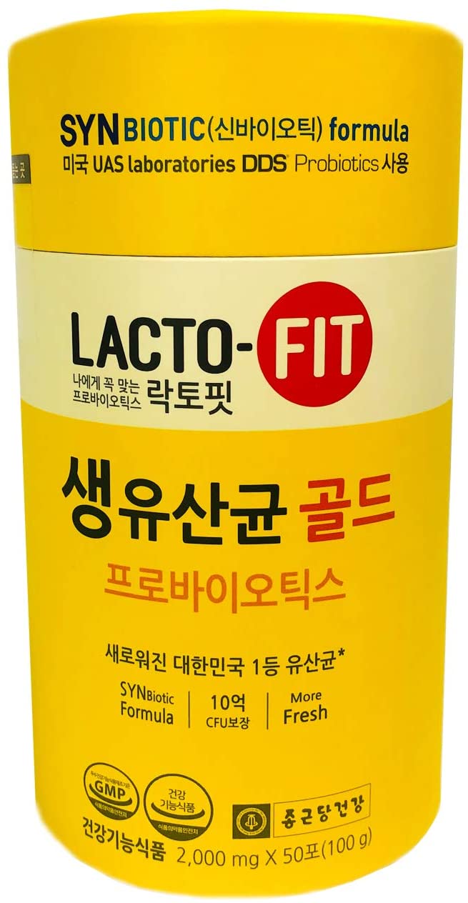 LACTO-FIT Probiotics Gold – 50 Powder Sticks