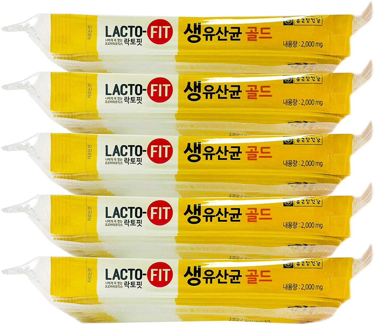 LACTO-FIT Probiotics Gold – 50 Powder Sticks