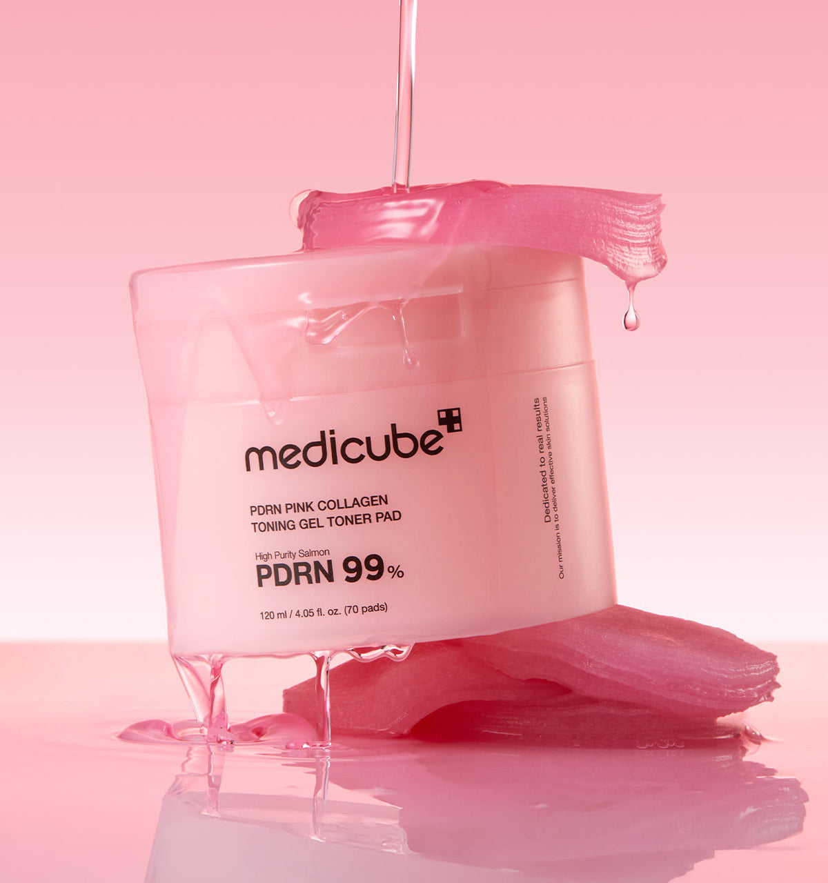 medicube PDRN Pink Collagen Gel Toner Pads – 70 Pads