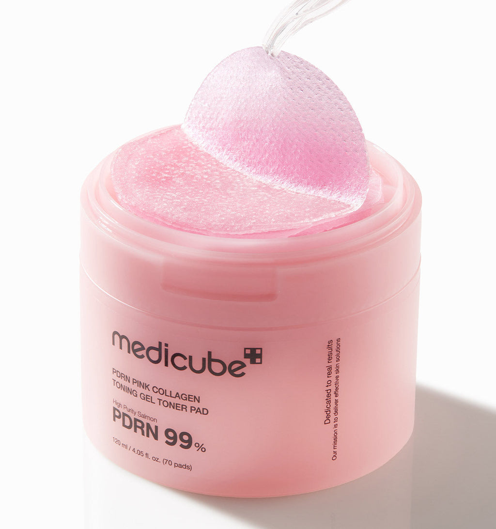 medicube PDRN Pink Collagen Gel Toner Pads – 70 Pads